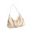 Trendy Leather Crossbody Purses with Adjustable-Beige 1