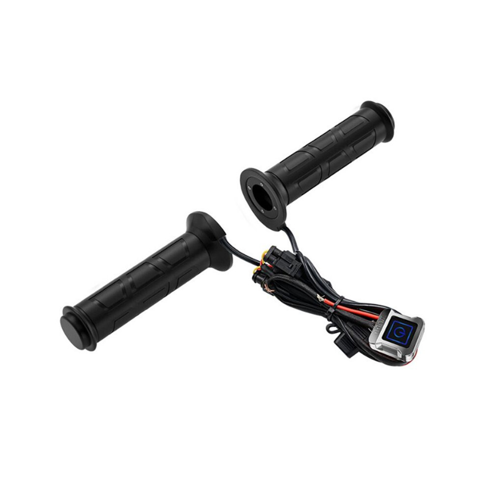 Hand Warmer Grip Temperature Control Adjustable Hot Grip Handle Waterproof Atv Handlebar Heater For Motorcycles 4711253276390