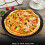 Pacote com 2 Assadeiras Perfuradas para Pizza de 11 Polegadas, Aço Carbono com Revestimento Antiaderente, Bandeja para Assar Pizza Fácil de Limpar 3