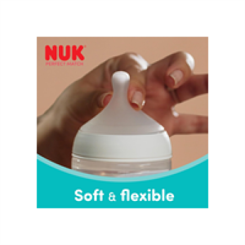 NUK Perfect Match Baby Bottle 150ml Monkey 2