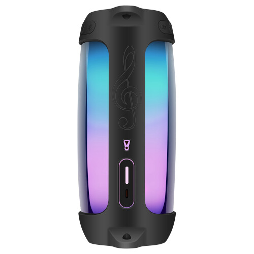 For  Pulse 4 Silicone Protective Sleeve Portable  Speaker Silicone Protective Shell with Shoulder Strap 1