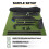SimSpace Deluxe Home Golf Driving Net 9
