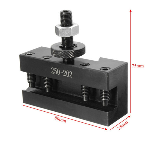 2X 250-202 Quick Change Bxa 2Xl Tool Post Oversize Boring Turning Holder Boring/Facing/Turning Holder 2