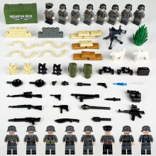Suitable Fit LEGO World War II Army soldiers mini character children's toys