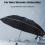 Automatic Reverse Umbrella Inverted Reflective Folding LED Light Safe Night Windproof Frame for Men Women Umbrellas 5