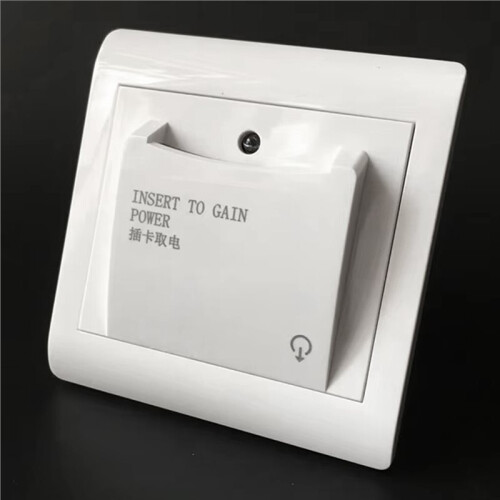 Hotel Saving  86 Type Magnetic Card Insert for Power 8800W 40A Three  with 15s Delay Power Socket 2