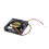 70 x 70mm 12V 3-Pin-PC-Computer-Case CPU  Buerstenlos-Kuehler Luefter Schwarz 3