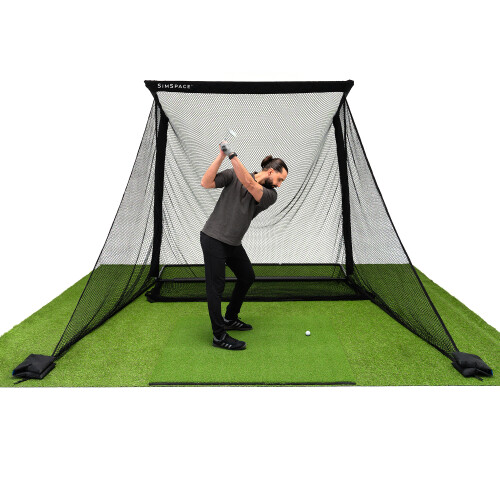 SimSpace Deluxe Home Golf Driving Net 1