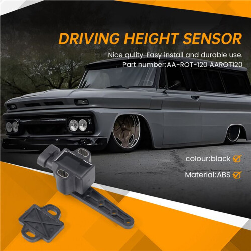 per AccuAir E-Level Ride Height Sensor Sospensione del  Aereo nel Plastica AAROT120 1
