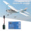 A3 V2 flight controller stabilizer 4 flight modes for RC airplane Airplane RC Metal gift accessory for RC lovers 4