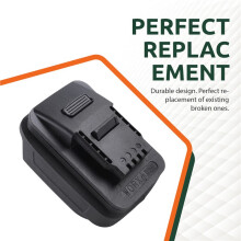 Battery Adapter for 18V BL1830 BL1860 Batteries to for 20V Tool Converter for Orange 4-Pin Power Tool