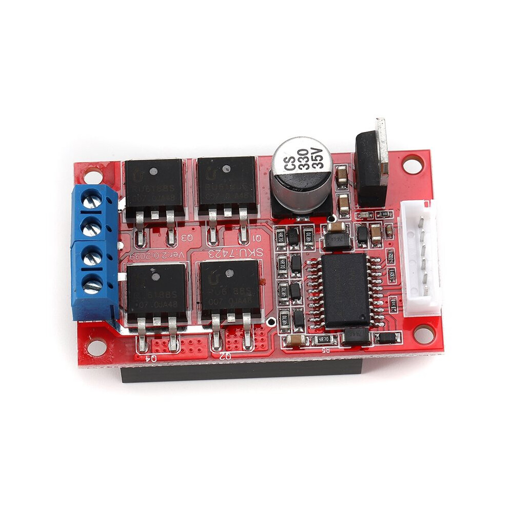 Motor Driver Board H-Bridge Pwm Motor Controller Module 450W 12V/24V/36V Reversing Brake 4712806605551