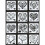 Hjerteformet sjablongsett – PET DIY-tegnemaler (12) 1