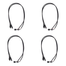 (8-Pack) 50CM 5 Pin Motherboard Female Header to Micro-USB Male Adapter Dupont Extender Cable (5Pin/Micro-USB)