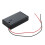 4 Pcs 3 x AAA 4.5V Battery Holder Case Box Wired /OFF  W Cover 4