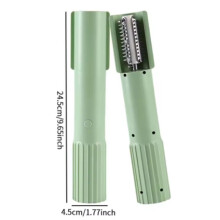 USB Rechargeable Electric Fish Scraper Waterproof Fish Scale Remover Fish Scale Cleaner Fish Scale Knife Grey