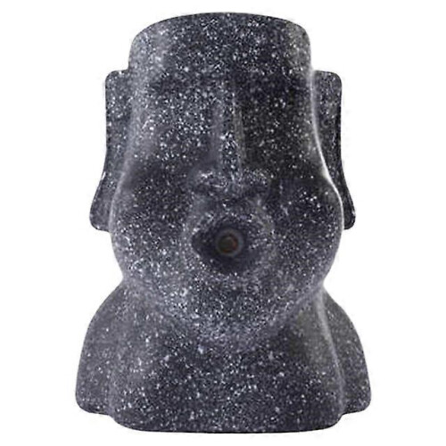 (Grey) Easter Island Humidifier USB Aroma Diffuser