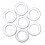 60Pcs Oil Drain Plug Washer Gaskets for / 94109-14000 3