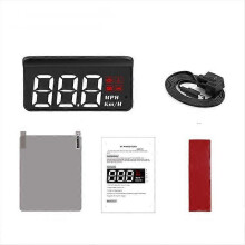 (M3 For OBD2 EOBD Car) Heads-up Display Digital Speedometer Gps Hud Supports Speeding Alarm