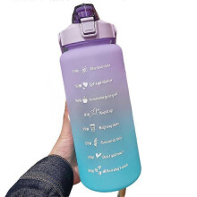 (G) Sports Bottle with Time Stamp 2000ml with Flap and Scale