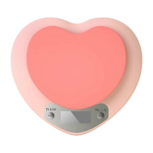 Heart Shape Rechargeable Baking Kitchen Scale
