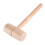Carpenter Beech Wood Hammer - Round  Woodworking Hand Tool for Electrical DIY 4
