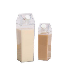 (1000ML) Square Milk Cup 500ML1000ML Plastic