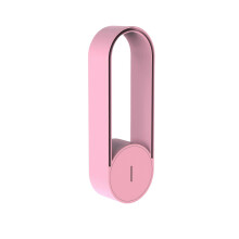 (Pink) Home Air Purifier Ionizer Home Room Smoke Filter