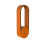 (Orange) Home Air Purifier Ionizer Home Room Smoke Filter 1