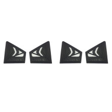 2X per Vios Yaris Berlina 2014-2020 Exetrior Posteriore Auto Finestrini Laterali Feritoia Vent Car Window Cover