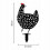 (C) Garden Ornaments Chicken Decor Decor Iron 1