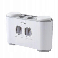 (A) Wall Holder For Toothbrush Toothbrush Holders toothpaste squeezer