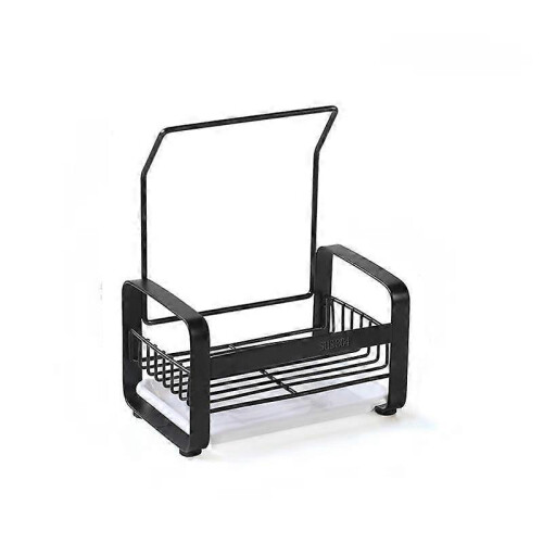 (A2S) Kitchen Stainless Steel Shelf Free Punch Storage Rack Sink Drain Rack