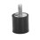 8Pcs M4 Outside Inside Anti Vibration Rubber Buffer Insulator Attachment 15mmx15mm 6