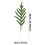 Kunstkerstgroen, 15 inch, 6 stuks 2