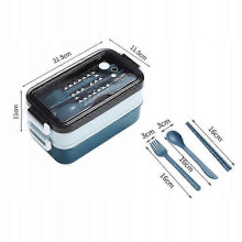 (C) Stainless Steel Breakfast Boxes Lunch Boxes Totes Food Beverage Carriers