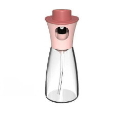 (Pink) Olive Oil Sprayer Leak-proof Fat Reduction Oil Control Bottle