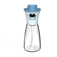 (Blue) Olive Oil Sprayer Leak-proof Fat Reduction Oil Control Bottle