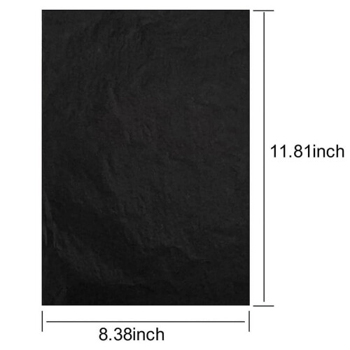 Black Tracing Paper for Crafts, 100 Sheets 2