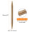 Bambu stickor med spets, 9 mm, 5-pack 3