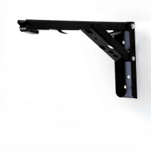 (F8inch) Stainless Steel Folding Triangle Bracket Wall Folding Partition