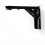 (F8inch) Stainless Steel Folding Triangle Bracket Wall Folding Partition 1