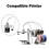 2pack Heating Assembly for A1 /A1 Hot End Heating Component with Heater Cartridge and Thermistor Temperature Sensor 4