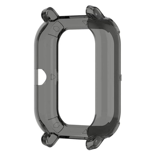 Watch Protector, Transparent TPU Anti-Scratch Protective Case Compatible with  Huami  GTS- Black