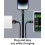 Καλώδιο κάρτας ήχου USB C OTG, θύρα ήχου USB C σε αρσενικό τύπου C με αρσενική θύρα 3