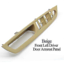 (Beige LHD Armrest) Replacement Leather Handle For Bmw X5 X6 E70 E71 2007-2013