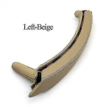 (Beige Left) Replacement Leather Handle For Bmw X5 X6 E70 E71 2007-2013