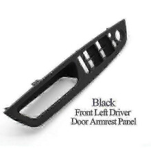 (Black LHD Armrest) Replacement Leather Handle For Bmw X5 X6 E70 E71 2007-2013