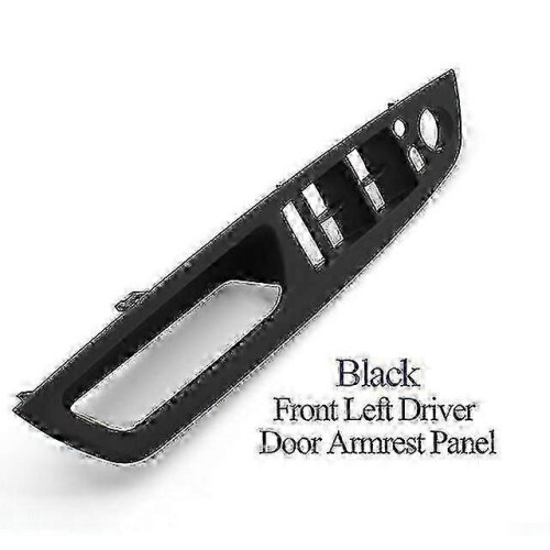 (Black LHD Armrest) Replacement Leather Handle For Bmw X5 X6 E70 E71 2007-2013