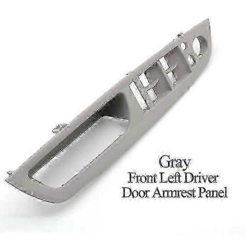 (Gray LHD Armrest) Replacement Leather Handle For Bmw X5 X6 E70 E71 2007-2013